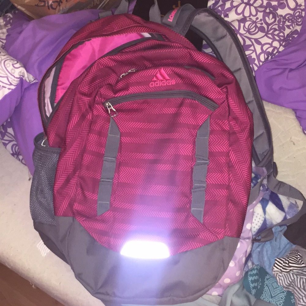 Pink Adidas Backpack